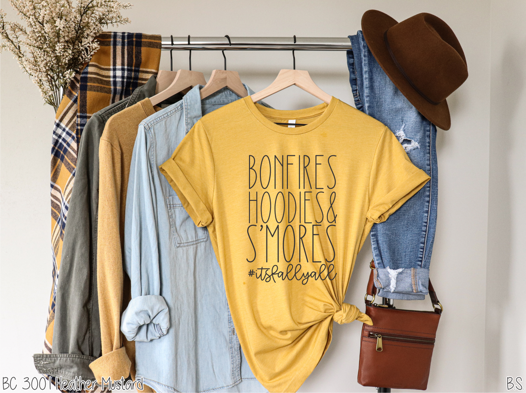 Bonfires Hoodies And Smores #BS2285