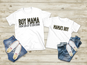 Boy Mama Mama's Boy Camo Set #C52-54