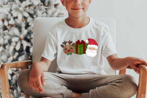 Boy Reindeer Gift Santa #BS3892