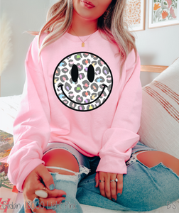 Bright Leopard Smiley Face #BS5144