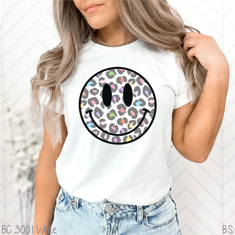 Bright Leopard Smiley Face #BS5144