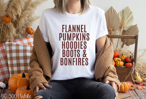 Brown Flannel Pumpkins Hoodies #BS3629