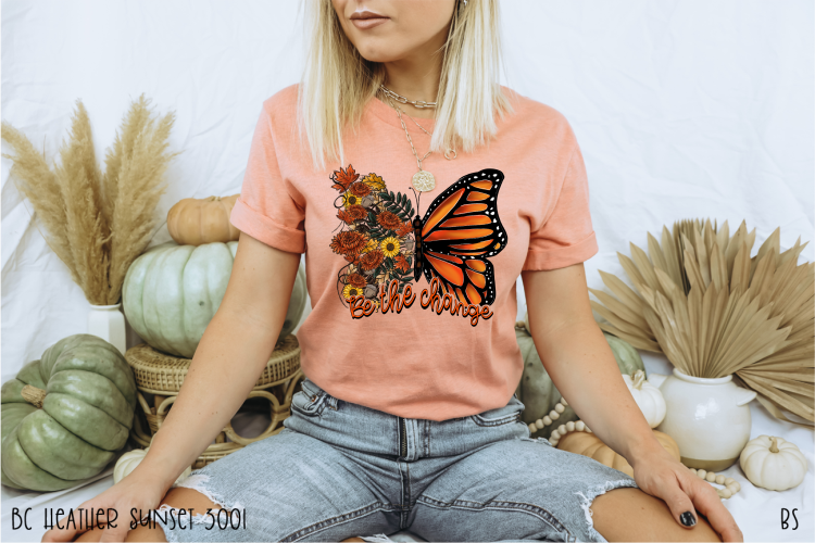 Butterfly Be The Change Autumn #BS3746