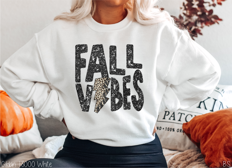 Charcoal Glitter Fall Vibes #BS3751