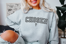 Load image into Gallery viewer, Chosen Varsity Letters With Cross #BS5270
