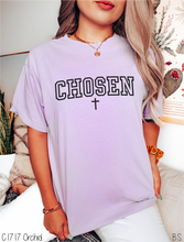 Load image into Gallery viewer, Chosen Varsity Letters With Cross #BS5270
