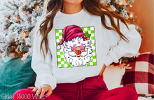 Load image into Gallery viewer, Christmas Checkered Star Santa #BS3891
