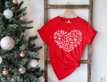 Load image into Gallery viewer, Christmas Doodle Heart #BS2375
