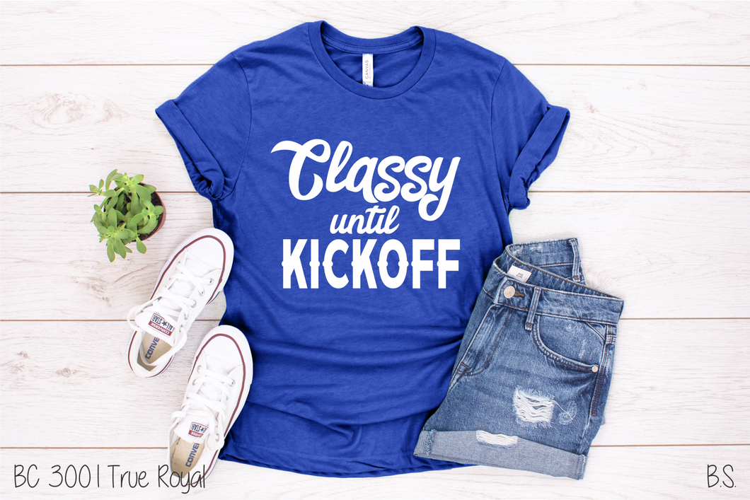 Classy Until Kickoff #BS321