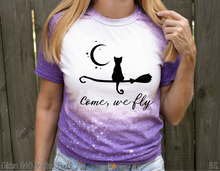 Load image into Gallery viewer, Come We Fly Cat Moon Broom #BS3465
