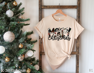 Cowhide Merry Christmas 2022 #BS2495