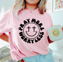 Load image into Gallery viewer, Cross Eyes Smiley Pray More #BS5379

