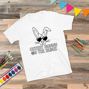 Cutest And Coolest Bunny On The Block Coloring Book #BS1283-84