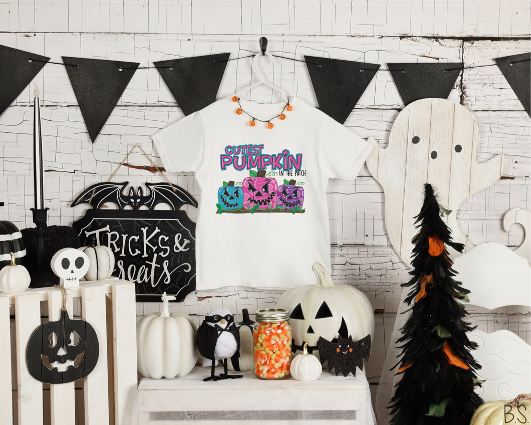 Cutest Pumpkin In The Patch Girl Exclusive Design #BS2052