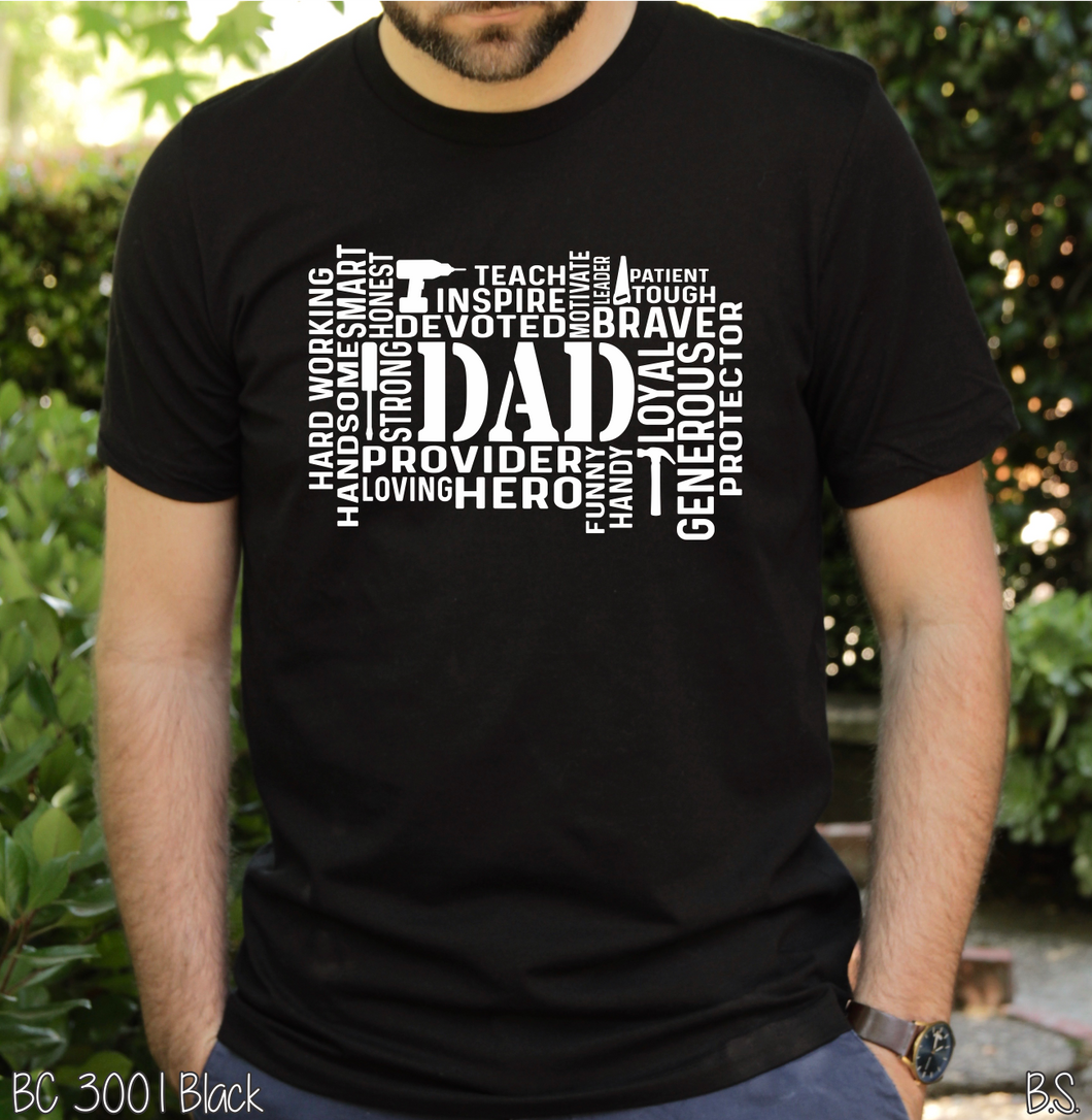 Dad Word Art #BS1660
