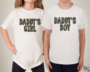 Daddy Girl Boy Camo Set #BS1656-58