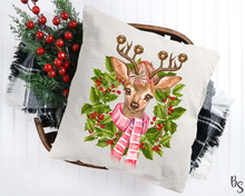 Load image into Gallery viewer, Deer Christmas Wreath #BS851
