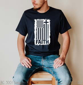 Faith Grunge Flag #BS1729