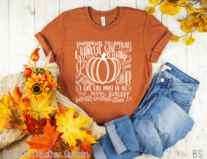 Fall Pumpkin Typo #BS30