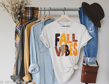 Load image into Gallery viewer, Fall Vibes Distressed Leopard Lightning Bolt Fall Colors #BS3399

