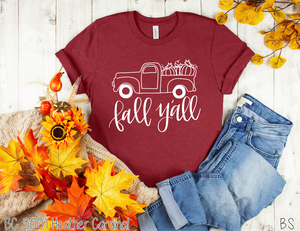 Fall Y'all One Color Truck #BS15