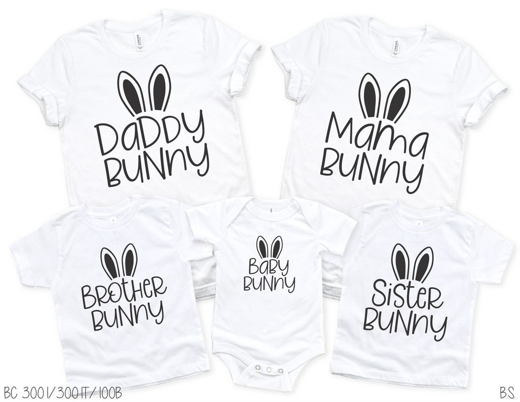 Family Bunny Set #BS1308-14