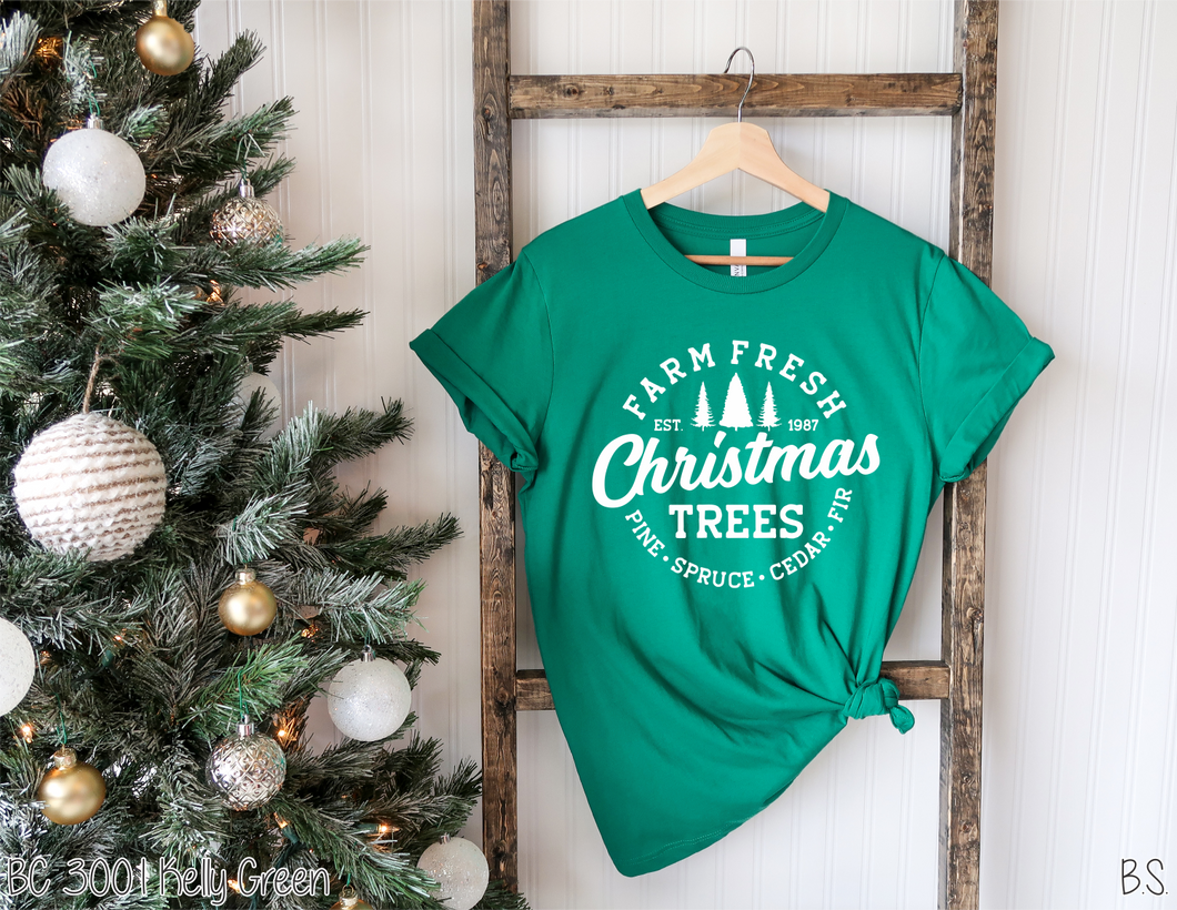Farm Fresh Christmas Trees One Color #BS1977