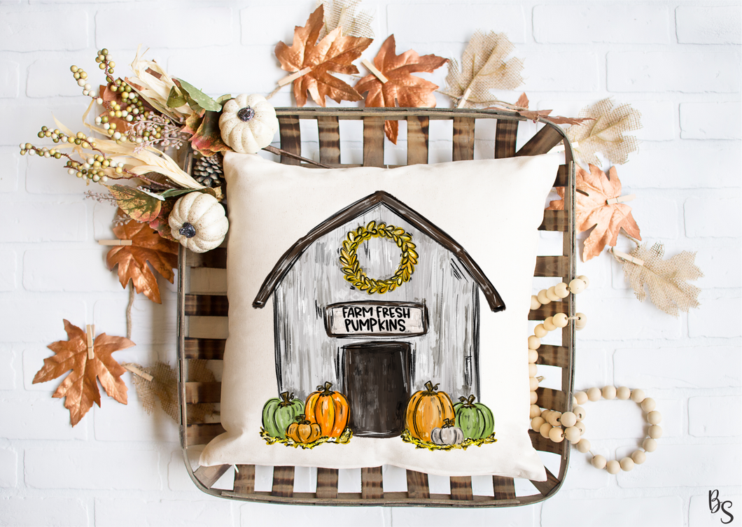 Farm Fresh Pumpkin Barn #BS2250