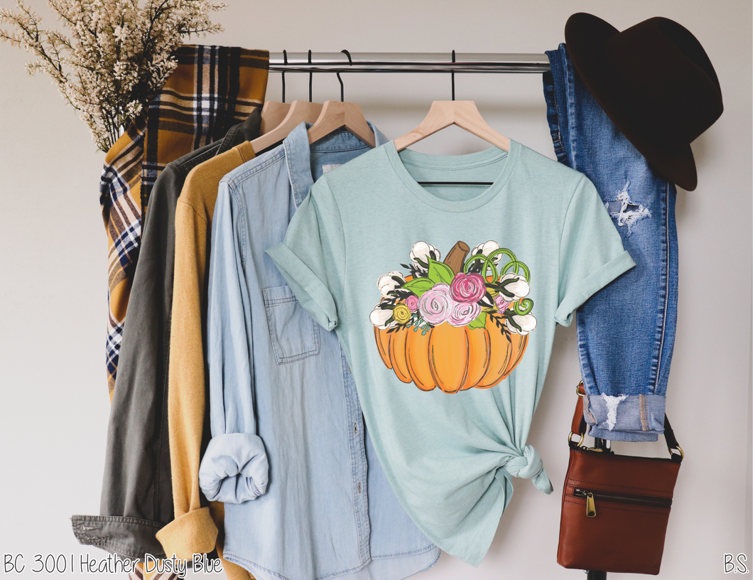 Floral Pumpkin #BS2333