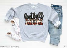 Load image into Gallery viewer, Football Mom Leopard Letters #BS3539
