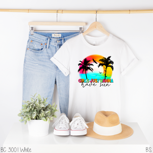 Full Color Girls Just Wanna Have Sun #BS3223