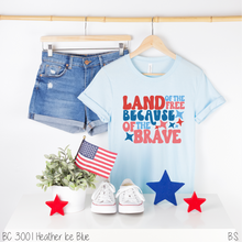 Load image into Gallery viewer, Full Color Land Of The Free Retro Letters #BS3222
