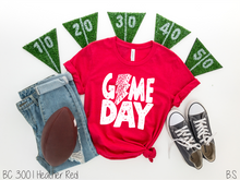 Load image into Gallery viewer, Game Day Distressed Leopard Lightning Bolt #BS3356 White
