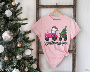 Girl Christmas On The Farm #BS2420