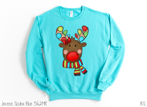 Girl Cute Winter Reindeer #BS3888