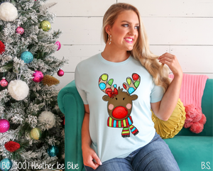 Girl Cute Winter Reindeer #BS3888