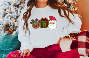 Girl Reindeer Gift Santa #BS3893