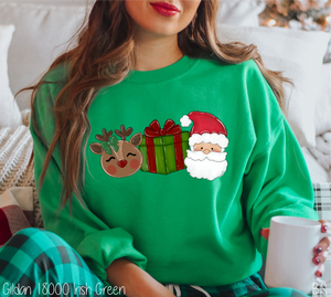 Girl Reindeer Gift Santa #BS3893