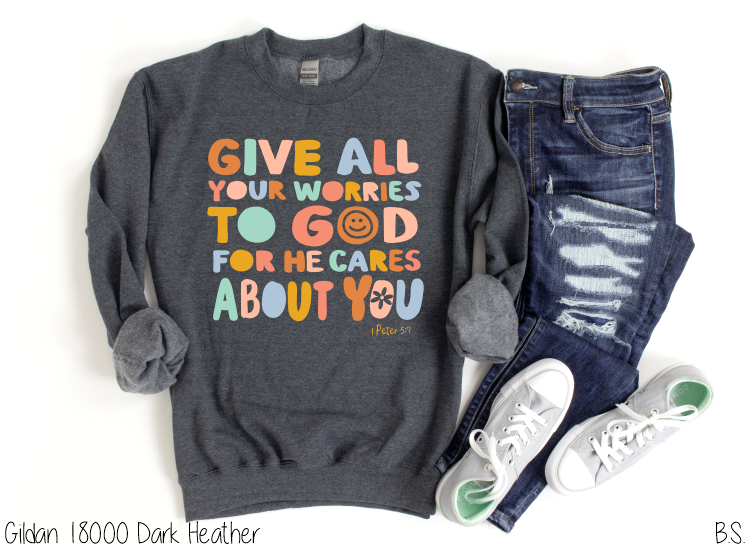 Give All Your Worries To God #BS4034