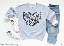 Load image into Gallery viewer, God Is Love One Color #BS2606
