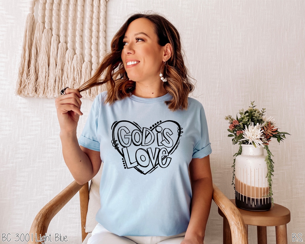 God Is Love One Color #BS2606