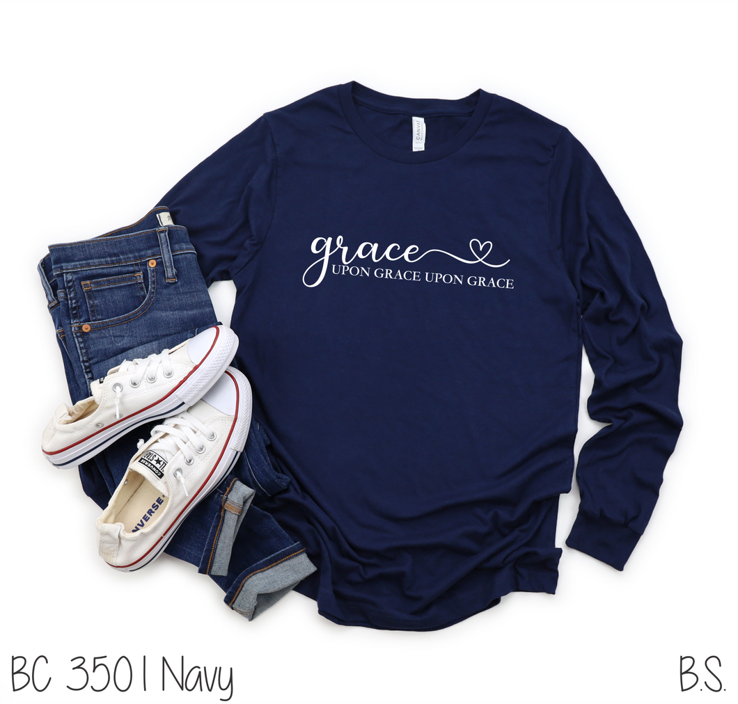 Grace Upon Grace With Heart #BS961