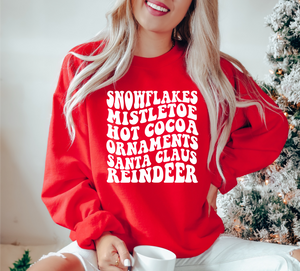 Groovy Christmas Words #BS3979