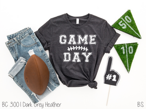 Grunge Distressed Game Day Football #BS3517
