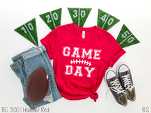 Load image into Gallery viewer, Grunge Distressed Game Day Football #BS3517
