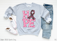 Load image into Gallery viewer, HOPE Pink Leopard Ribbon #BS2308
