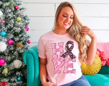 Load image into Gallery viewer, HOPE Pink Leopard Ribbon #BS2308
