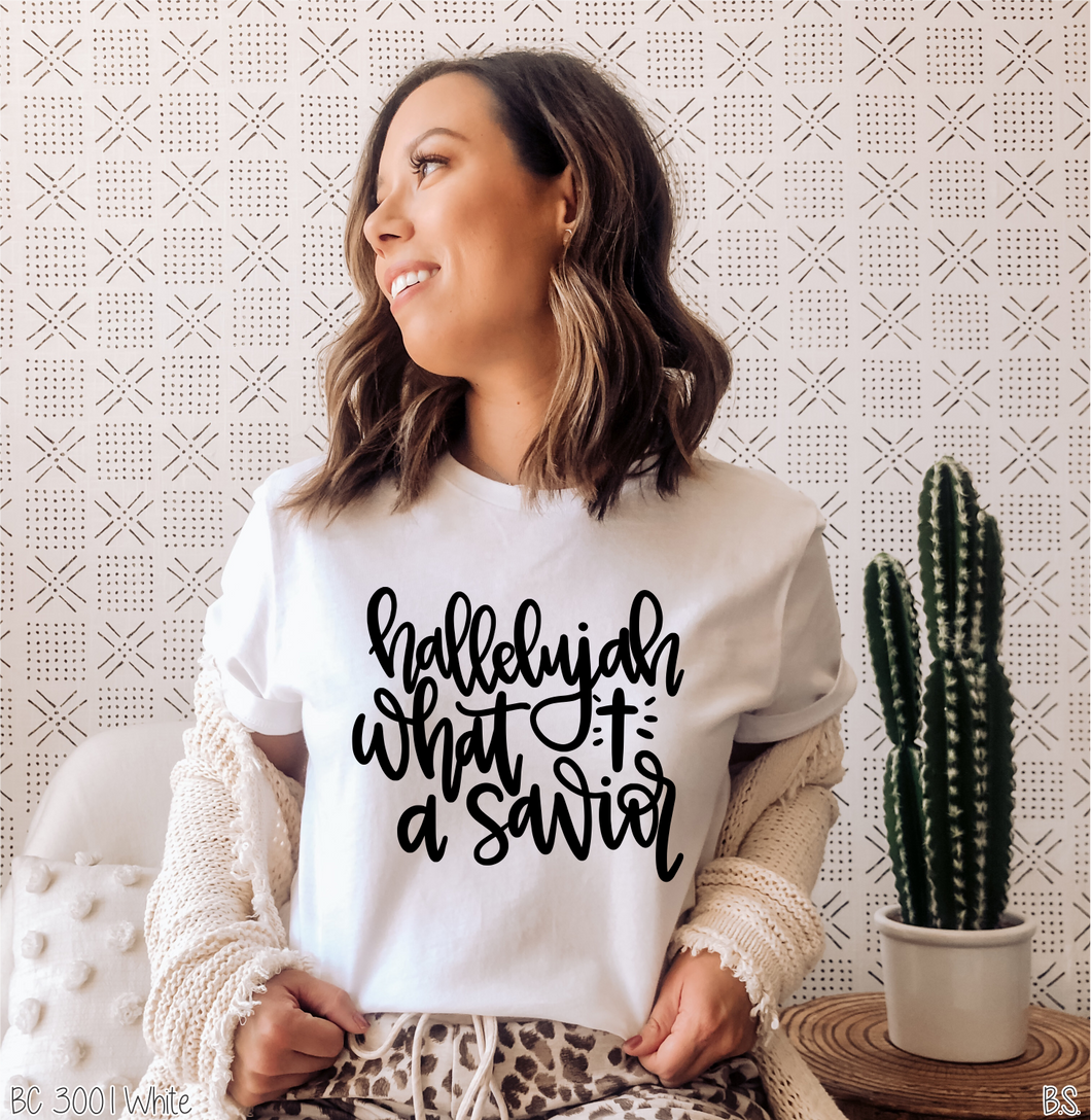 Hallelujah What A Savior #BS2753