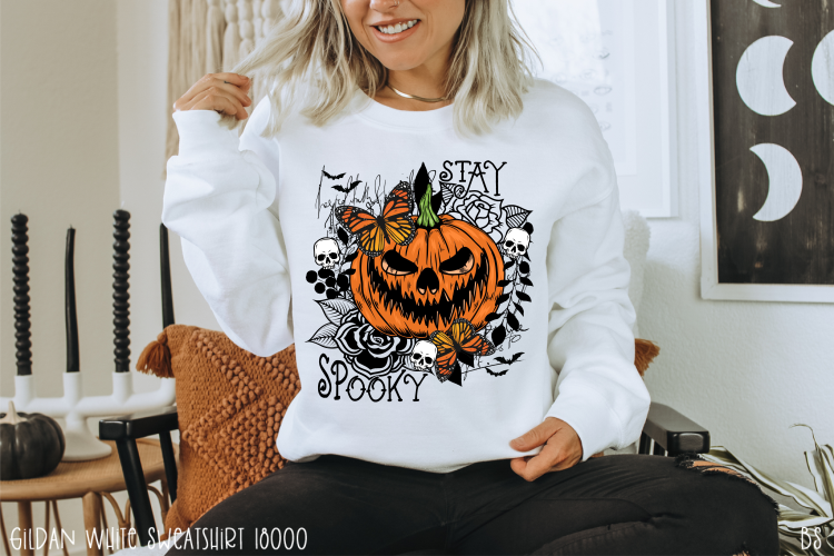 Halloween Stay Spooky Fall Pumpkin #BS3714