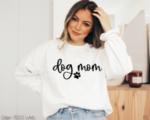 Hand Lettered Dog Mom Paw #BS3727